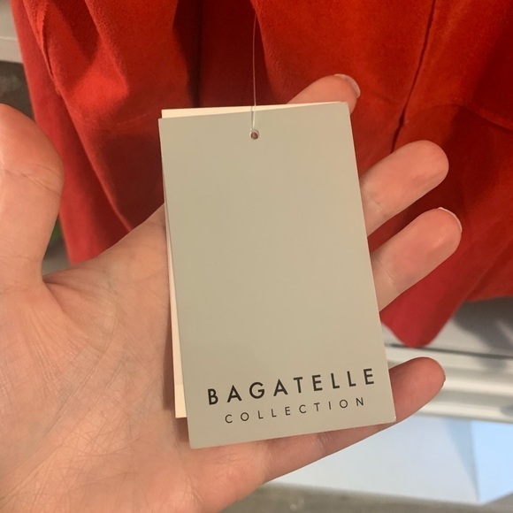 Bagatelle Collection Faux Suede Waterfall Jacket Size Medium NWT - Picture 5 of 7